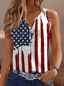 New Printed Fashion Vest For Summer (Option: S)